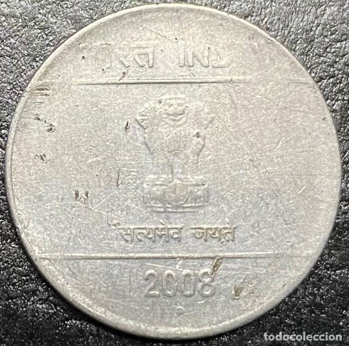 Monedas antiguas de Asia: INDIA 1 RUPEE 2008 - Foto 1