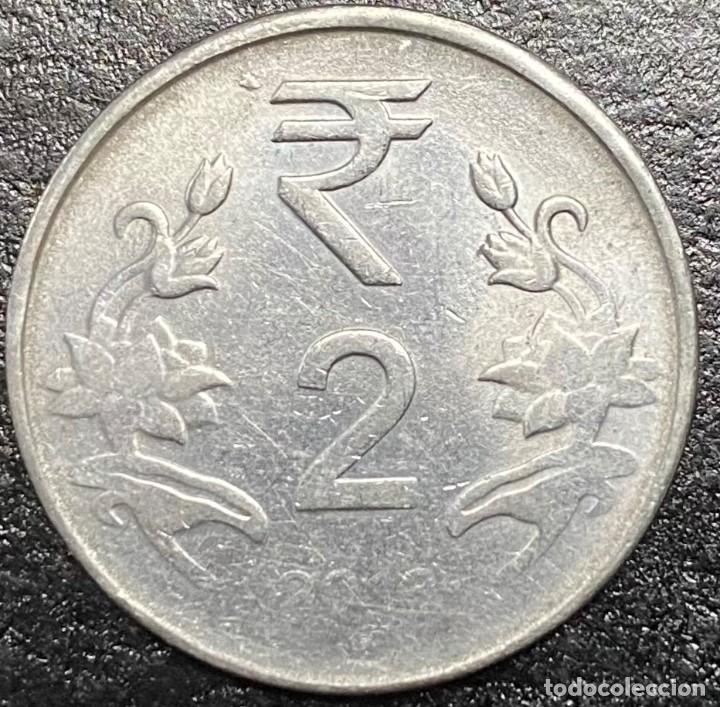 Monedas antiguas de Asia: INDIA 2 RUPEE 2013 - Foto 2