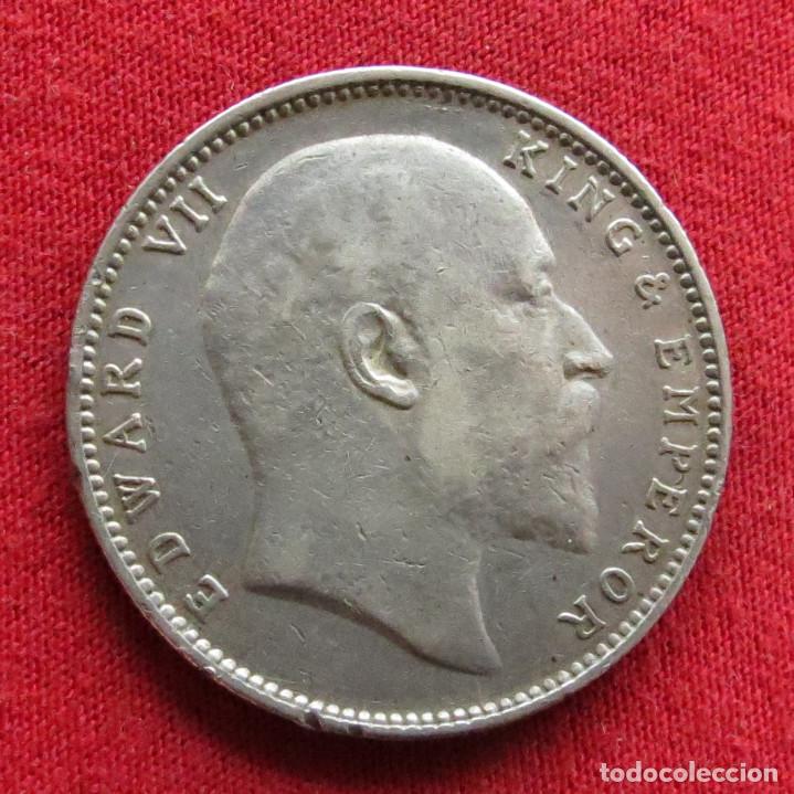 Monedas antiguas de Asia: India 1 rupee 1905 . - Foto 2