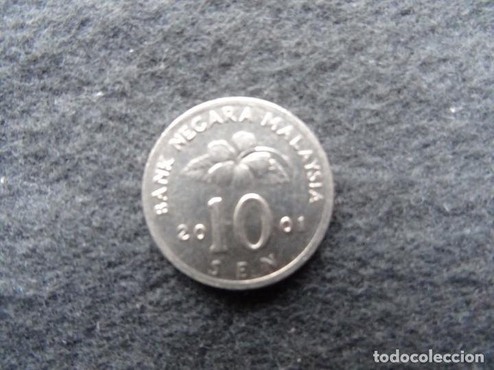 Monedas antiguas de Asia: MALASIA 10 SEN 2001 - Foto 2