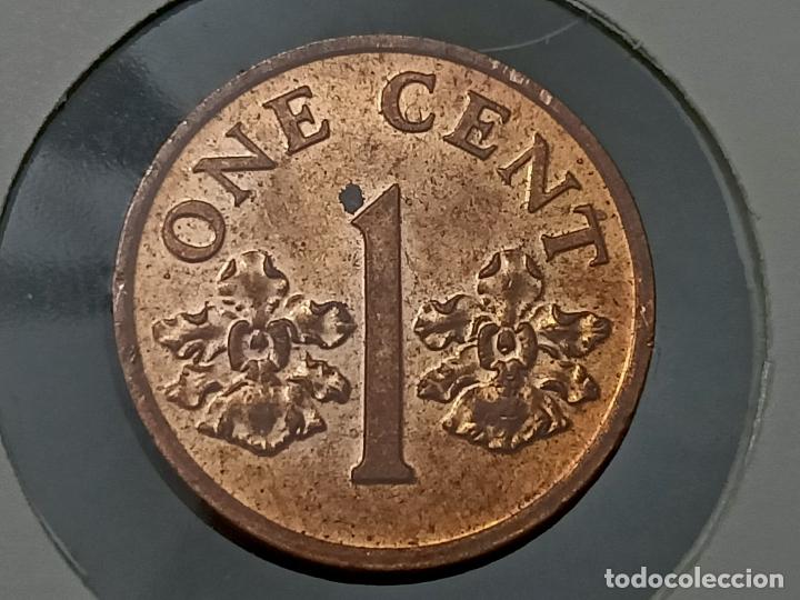 Monedas antiguas de Asia: Singapur 1 c&eacute;ntimo 1994 , 26405 - Foto 1