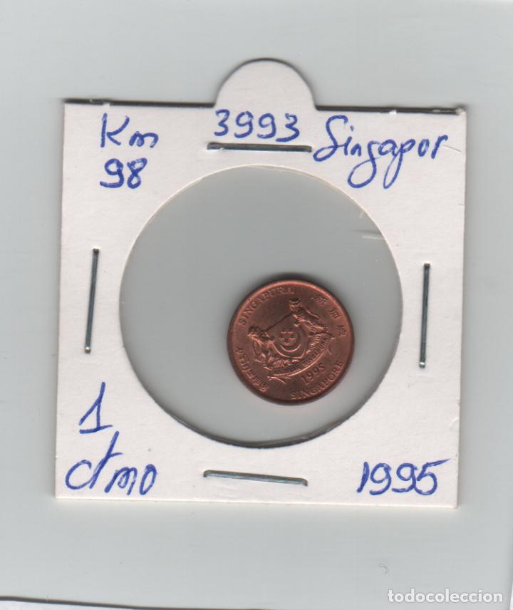 Monedas antiguas de Asia: MONEDA SINGAPUR 1 CENTAVO 1995 - Foto 1