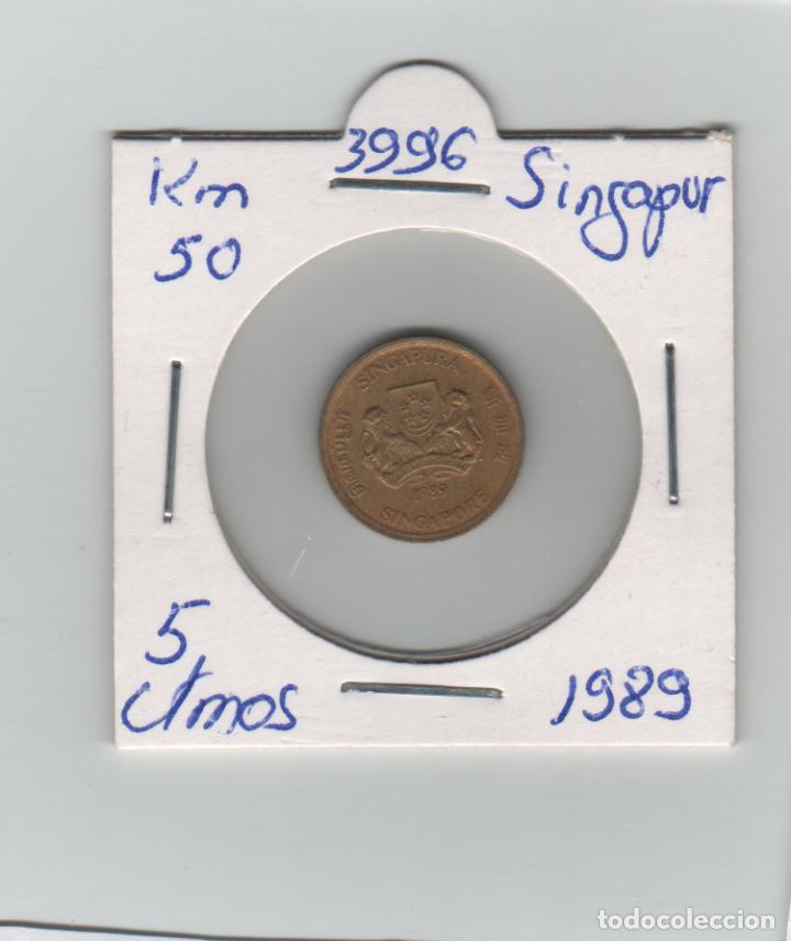 Monedas antiguas de Asia: MONEDA SINGAPUR 5 CENTAVO 1989 - Foto 1