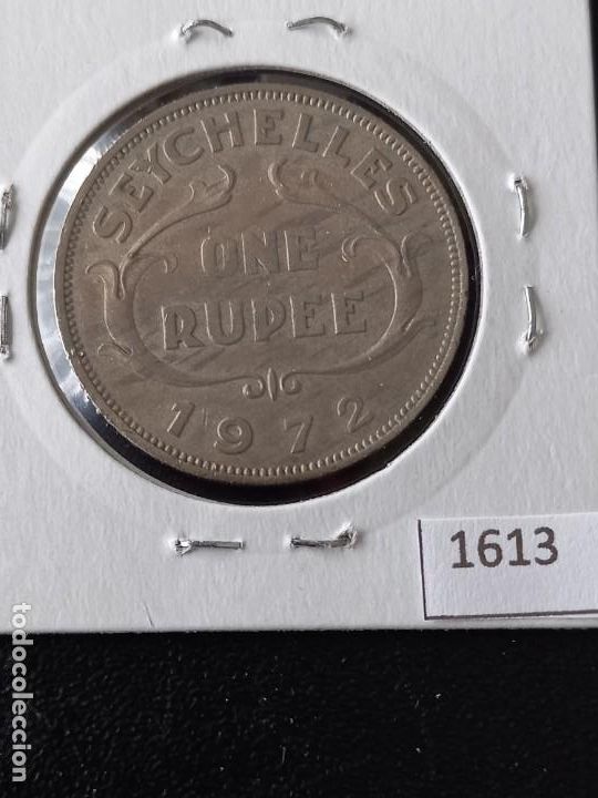 Monedas antiguas de Asia: Seychelles 1 rupia 1972 - Foto 2