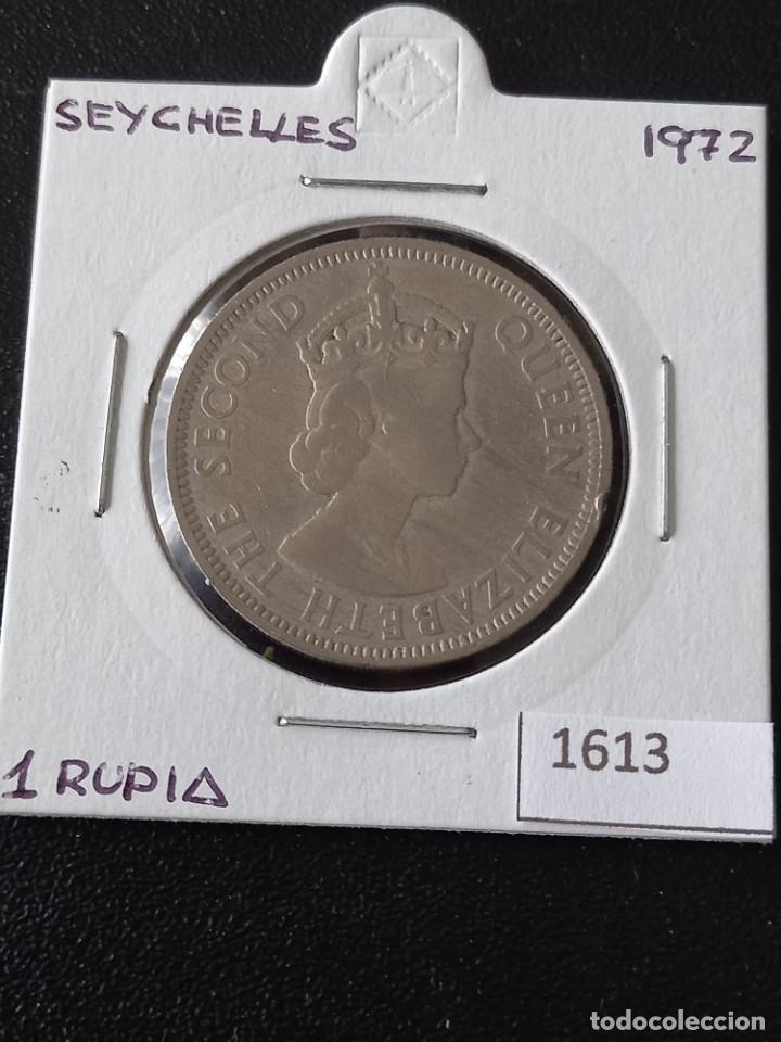 Monedas antiguas de Asia: Seychelles 1 rupia 1972 - Foto 1
