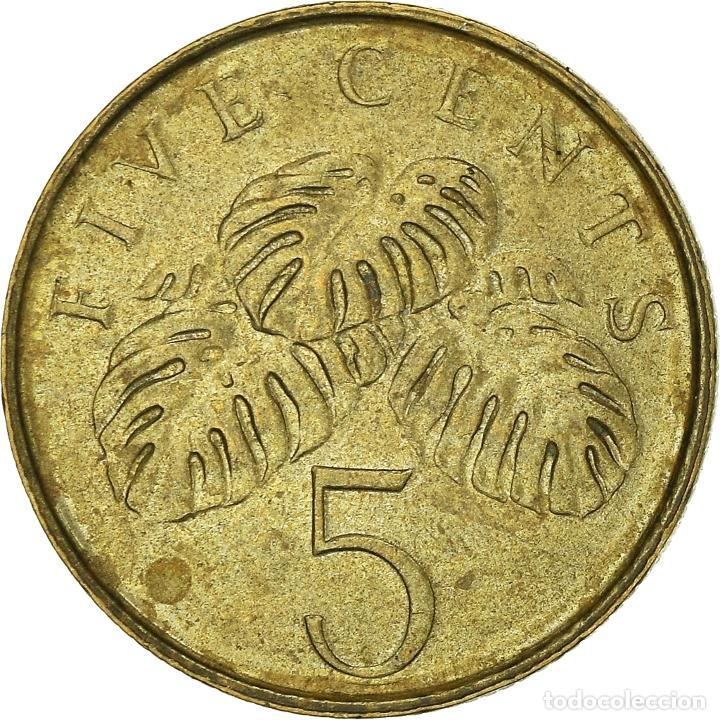 Monedas antiguas de Asia: [#932070] Moneda, Singapur, 5 Cents, 2000 - Foto 2
