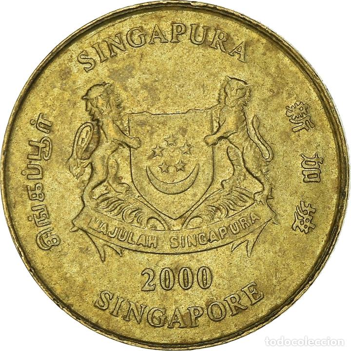 Monedas antiguas de Asia: [#932070] Moneda, Singapur, 5 Cents, 2000 - Foto 1