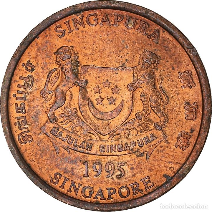 Monedas antiguas de Asia: [#933140] Moneda, Singapur, Cent, 1995 - Foto 1