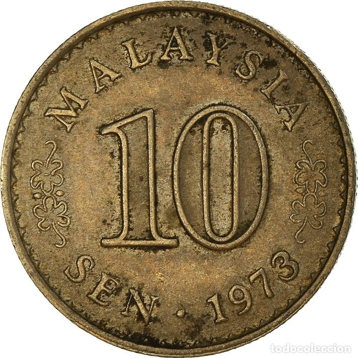 Monedas antiguas de Asia: [#964693] Moneda, Malasia, 10 Sen, 1973 - Foto 2