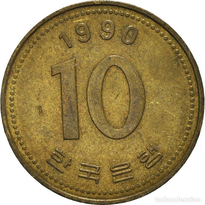 Monedas antiguas de Asia: [#935073] Moneda, COREA DEL SUR, 10 Won, 1990 - Foto 2