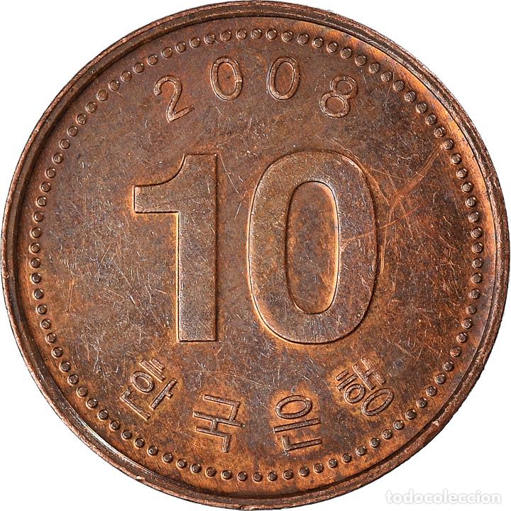 Monedas antiguas de Asia: [#923991] Moneda, COREA DEL SUR, 10 Won, 2008 - Foto 2