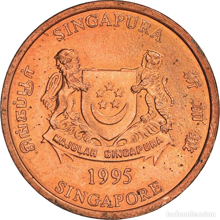 Monedas antiguas de Asia: [#964005] Moneda, Singapur, Cent, 1995 - Foto 1