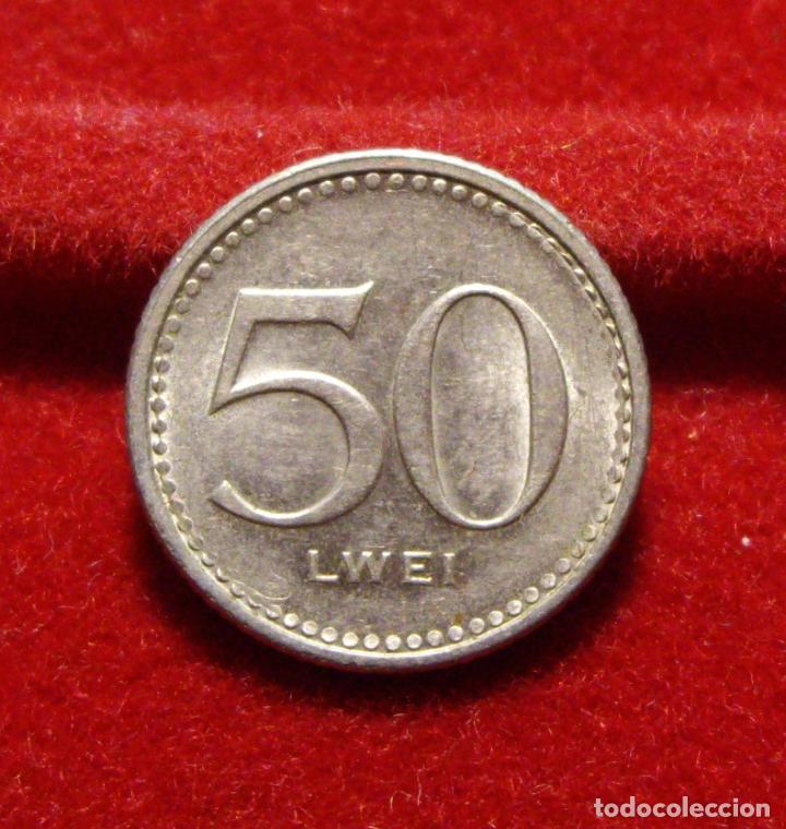 Monedas antiguas de Asia: ANGOLA - 50 LWEI (1977) - Foto 2