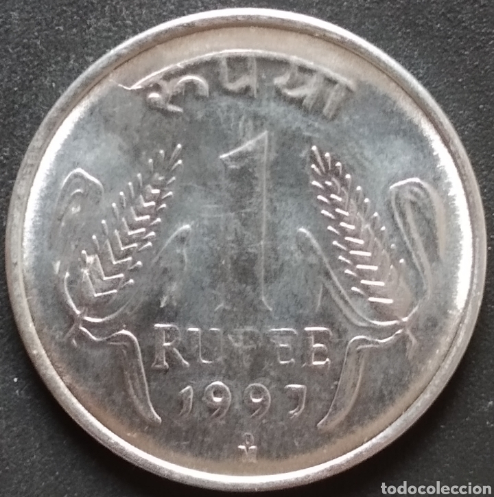 Monedas antiguas de Asia: MONEDA - INDIA 1 RUPIA 1997 - Foto 1
