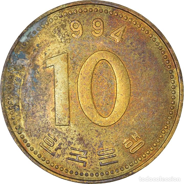 Monedas antiguas de Asia: [#1000006] Moneda, COREA DEL SUR, 10 Won, 1994 - Foto 2