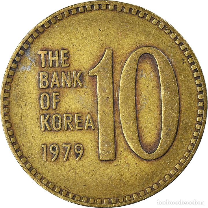 Monedas antiguas de Asia: [#1008891] Moneda, COREA DEL SUR, 10 Won, 1979 - Foto 2