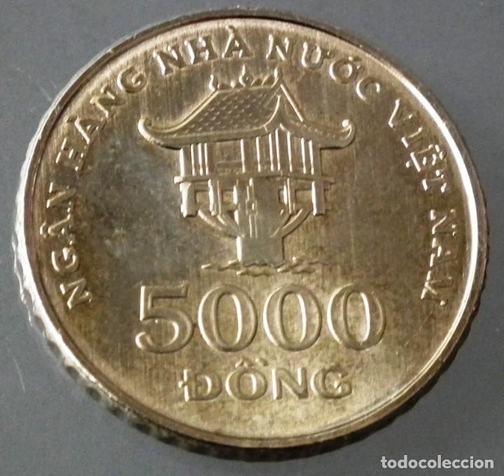 Monedas antiguas de Asia: VIETNAM 5000 DONG 2003 - Foto 1