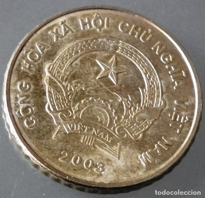 Monedas antiguas de Asia: VIETNAM 5000 DONG 2003 - Foto 2