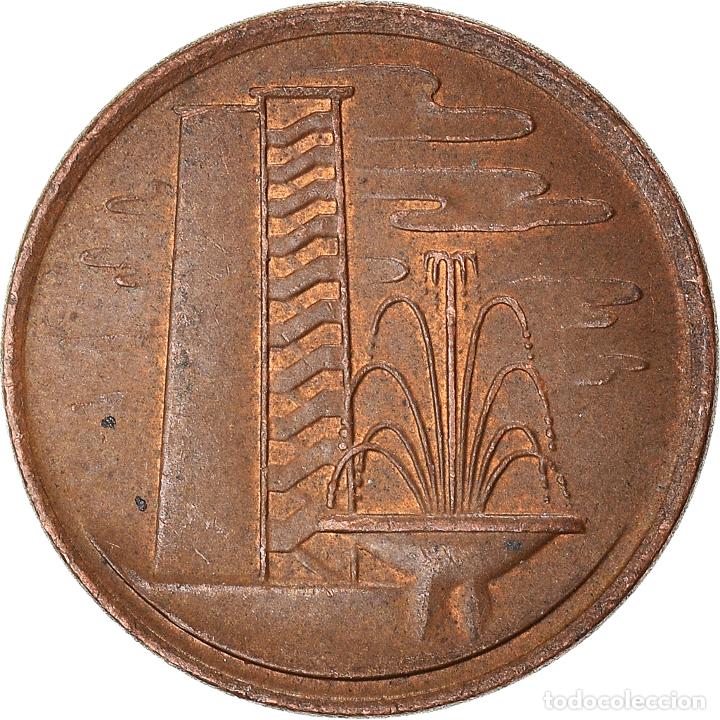 Monedas antiguas de Asia: [#1011457] Moneda, Singapur, Cent, 1977 - Foto 1