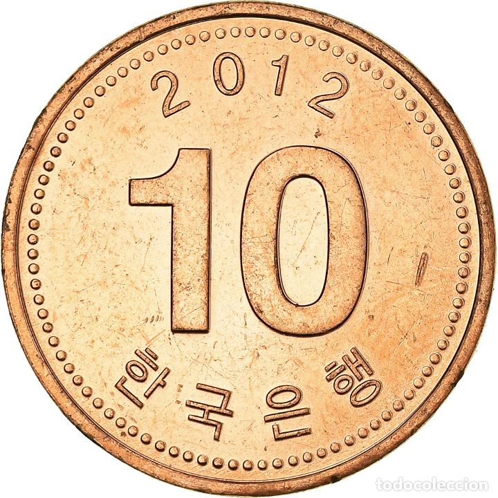 Monedas antiguas de Asia: [#931847] Moneda, COREA DEL SUR, 10 Won, 2012 - Foto 2