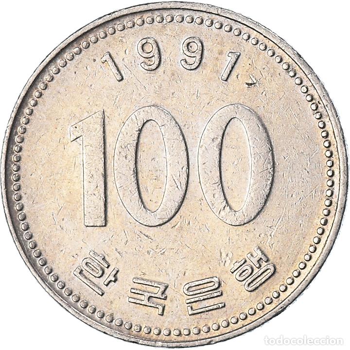 Monedas antiguas de Asia: [#944288] Moneda, COREA DEL SUR, 100 Won, 1991 - Foto 2