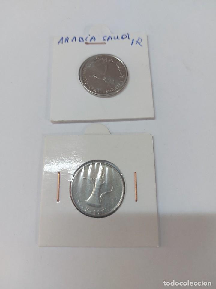 Monedas antiguas de Asia: 2 monedas arabia saudi - Foto 1