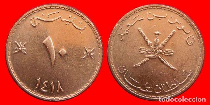 Monedas antiguas de Asia: 10 BAISA 1997 SIN CIRCULAR OMAN-5567SC