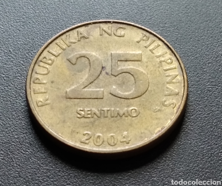 Monedas antiguas de Asia: MONEDA - FILIPINAS 25 CENTIMOS 2004 - Foto 3