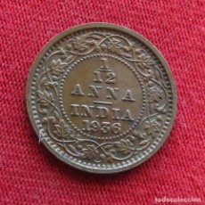 Monedas antiguas de Asia: INDIA 1/12 ANNA 1936. Lote 342798613