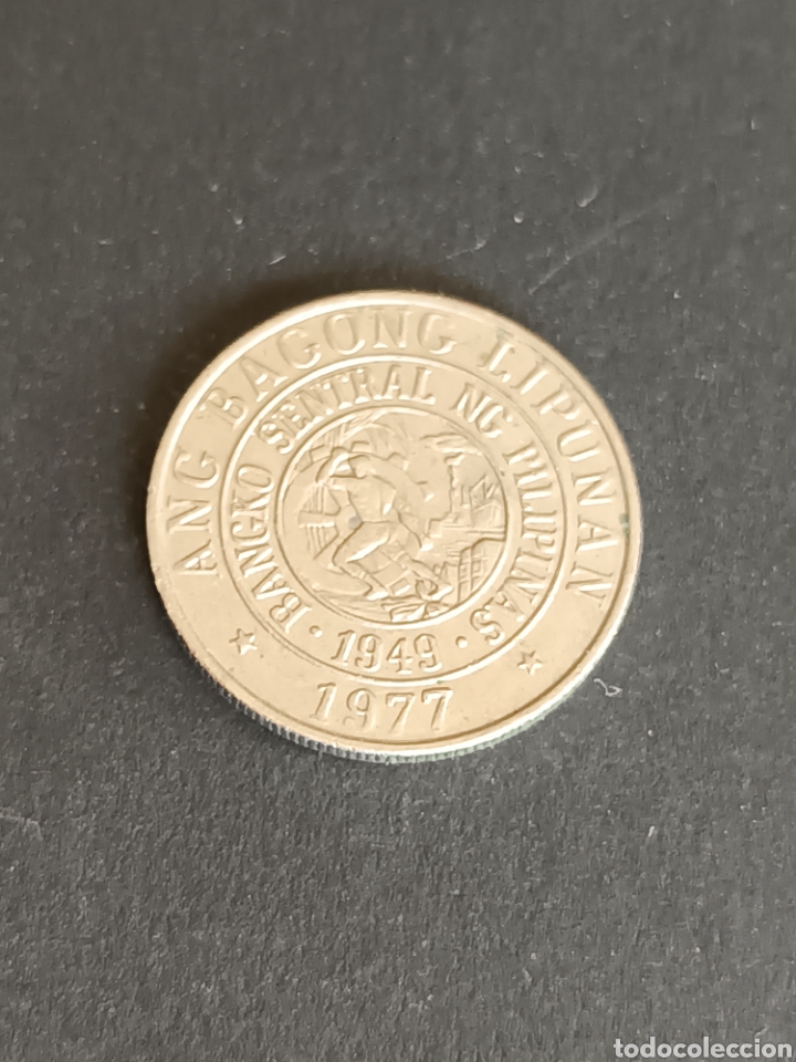 Monedas antiguas de Asia: FILIPINAS. 25 C&Eacute;NTIMOS DE 1977. - Foto 2