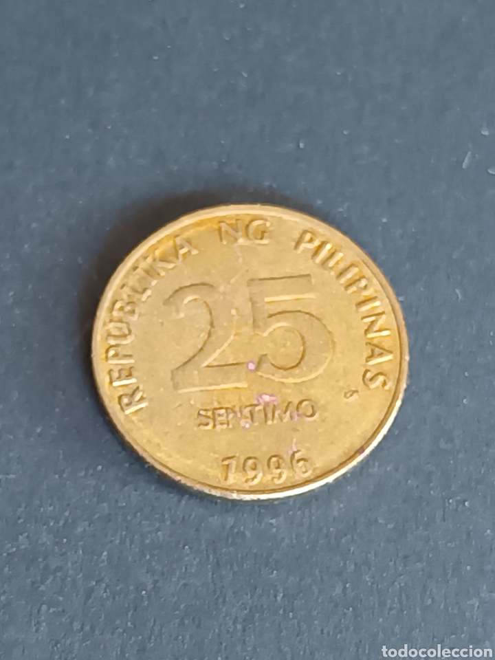 Monedas antiguas de Asia: FILIPINAS. 25 C&Eacute;NTIMOS DE 1996. - Foto 1