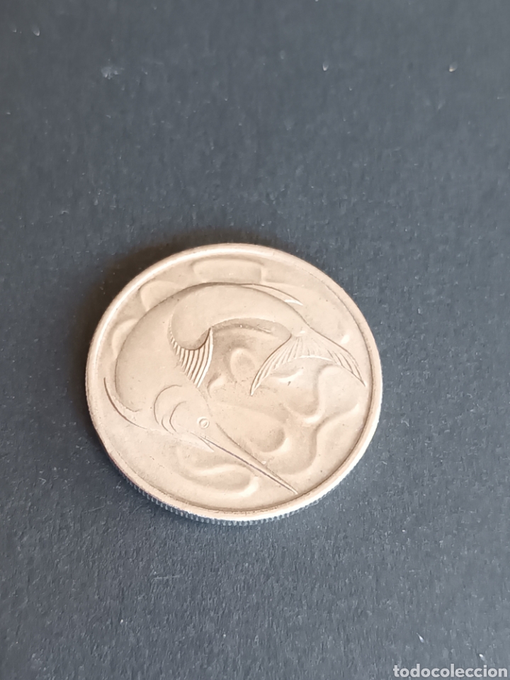 Monedas antiguas de Asia: SINGAPUR. 20 CENTS DE 1970. - Foto 2