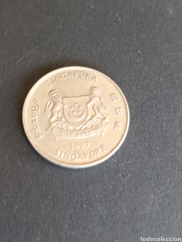 Monedas antiguas de Asia: SINGAPUR. 30 CENTS DE 1997. - Foto 1