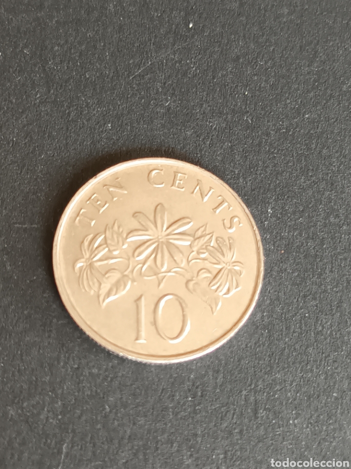 Monedas antiguas de Asia: SINGAPUR. 10 C&Eacute;NTIMOS DE 1991. - Foto 1