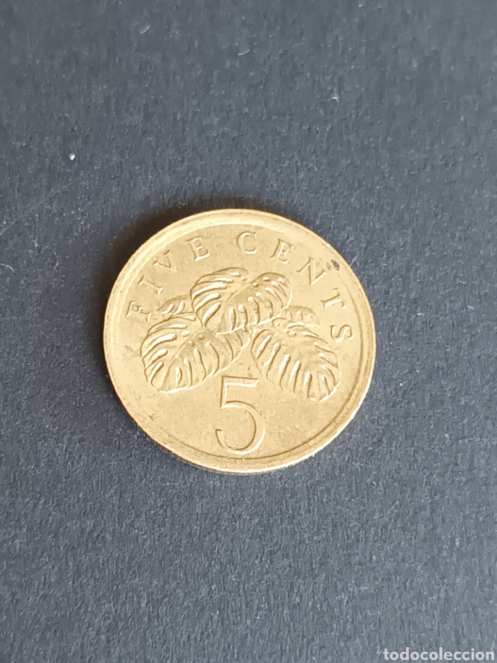 Monedas antiguas de Asia: SINGAPUR. 5 C&Eacute;NTIMOS DE 1988. - Foto 1