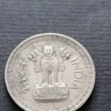 Monedas antiguas de Asia: MONEDA 1/2 DE RUPIA, 1962, INDIA, MBC-. Lote 347275923