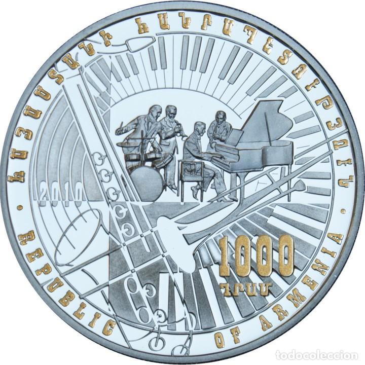 Monedas antiguas de Asia: ARMENIA 1000 DRAM 2010 - Foto 2