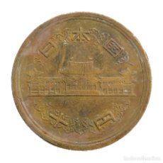 Monedas antiguas de Asia: 10 YEN JAPONESES. BRONCE.. Lote 349272594