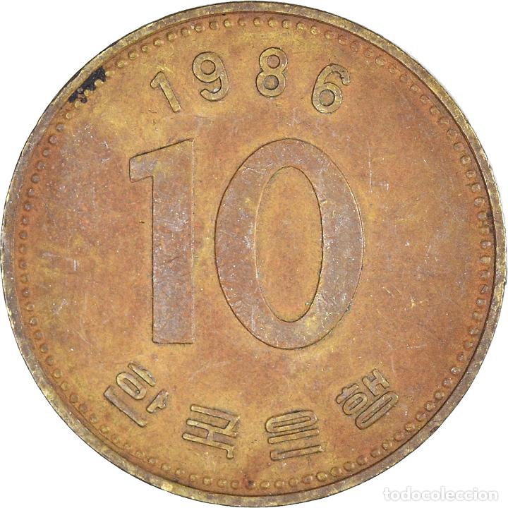 Monedas antiguas de Asia: [#1086471] Moneda, COREA DEL SUR, 10 Won, 1986 - Foto 2