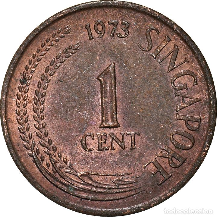Monedas antiguas de Asia: [#933935] Moneda, Singapur, Cent, 1973 - Foto 2