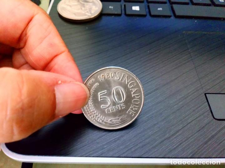 Monedas antiguas de Asia: Moneda Singapur a&ntilde;os 80 - Foto 1
