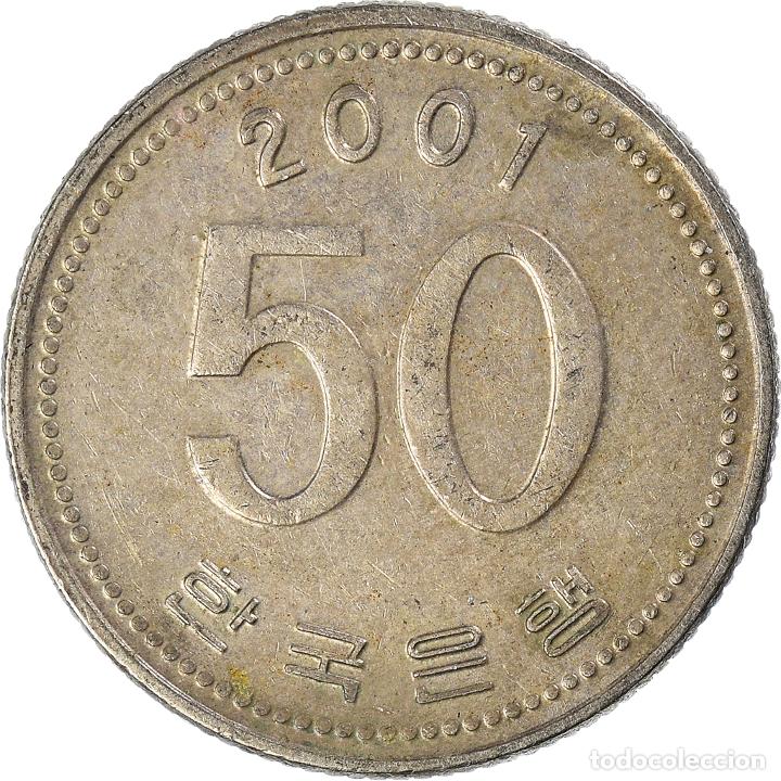 Monedas antiguas de Asia: [#924983] Moneda, COREA DEL SUR, 50 Won, 2001 - Foto 2
