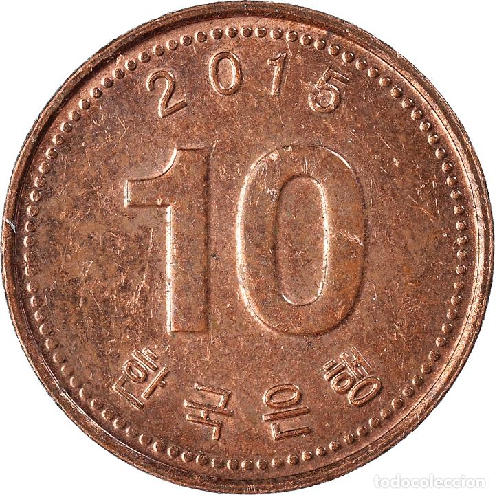 Monedas antiguas de Asia: [#1006017] Moneda, COREA DEL SUR, 10 Won, 2015 - Foto 2