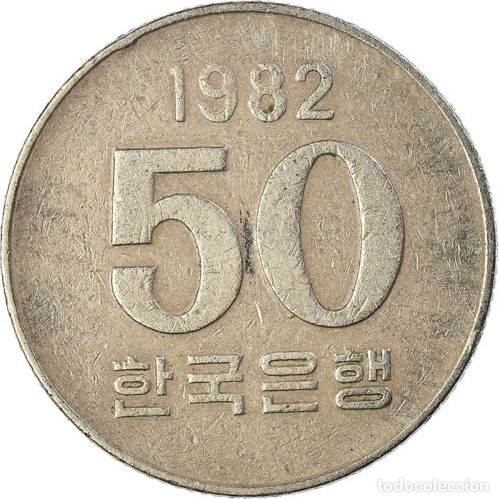 Monedas antiguas de Asia: [#1006025] Moneda, COREA DEL SUR, 50 Won, 1982 - Foto 2