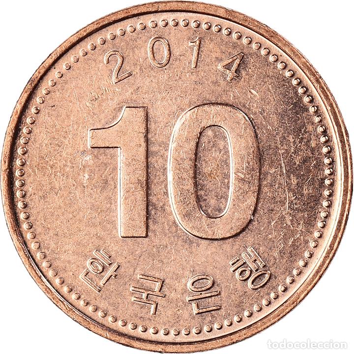 Monedas antiguas de Asia: [#1010484] Moneda, COREA DEL SUR, 10 Won, 2014 - Foto 2