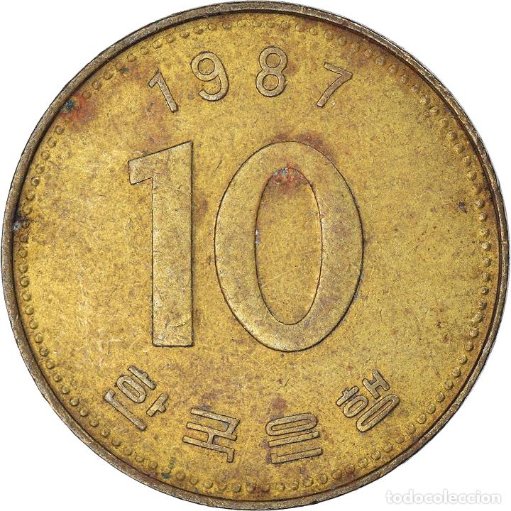 Monedas antiguas de Asia: [#1073032] Moneda, COREA DEL SUR, 10 Won, 1987 - Foto 2