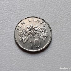 Monedas antiguas de Asia: SINGAPUR 10 CENTS 1991 KM.51. Lote 354715373