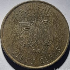 Monedas antiguas de Asia: HONG KONG 50 CENTS 1994. Lote 355123073