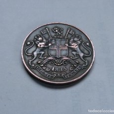 Monedas antiguas de Asia: MONEDA DE COBRE DE 1/4 UN CUARTO DE ANNA DE LA COMPAÑIA DE LAS INDIAS ORIENTALES BRITANICA AÑO 1835. Lote 355164388
