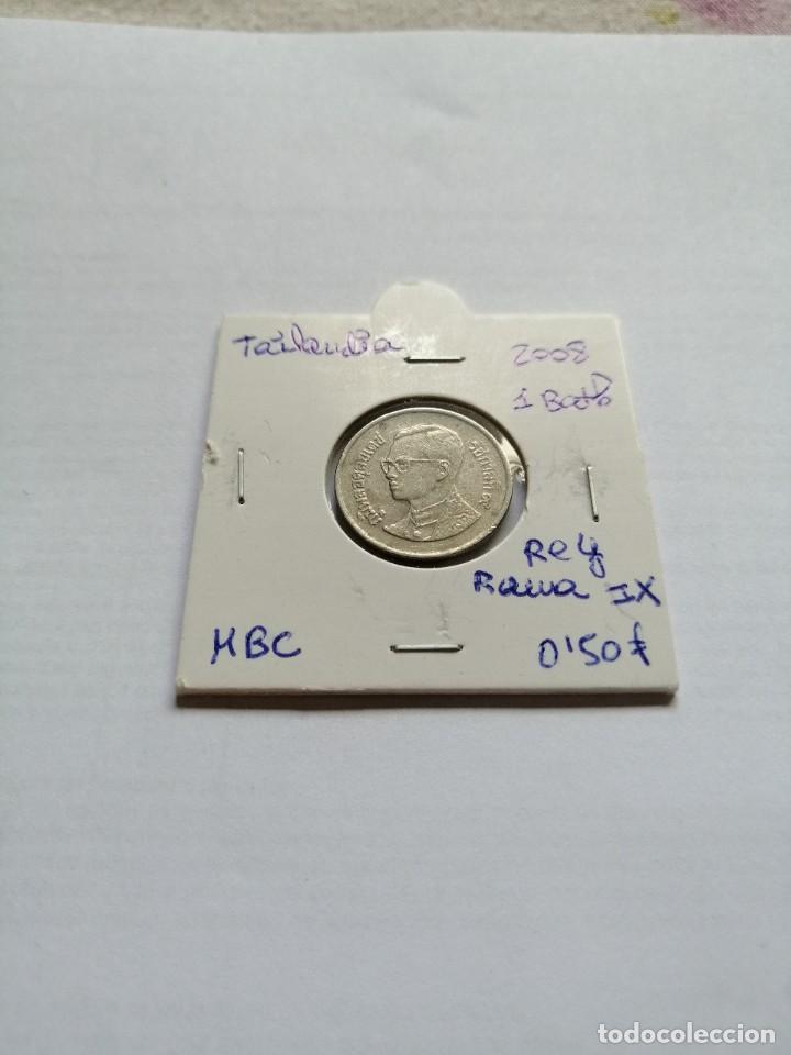 Monedas antiguas de Asia: Tailandia 1 Bath 2008 - Foto 1